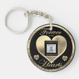 Porte-clés Gold Photo Memorial