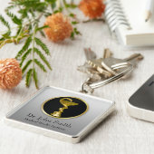 Porte-clés Gold Professional Médicale Hygieia Bowl (Côté)