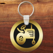PORTE-CLÉS GOLD TRACTOR (Recto)
