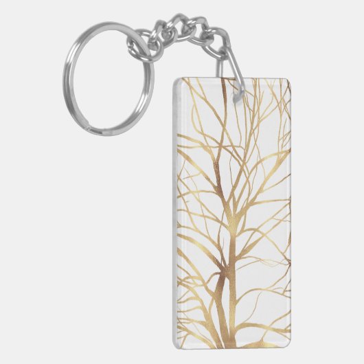 Porte-clés Gold Tree Silhouette (Devant gauche)