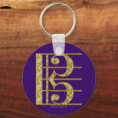 Porte-clés Golden Alto Clef (Recto)