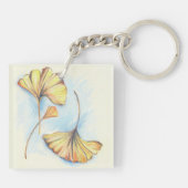Porte-clés Golden Autumn Ginkgo (Dos)