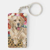 Porte-clés Golden Boy Retriever (Dos)