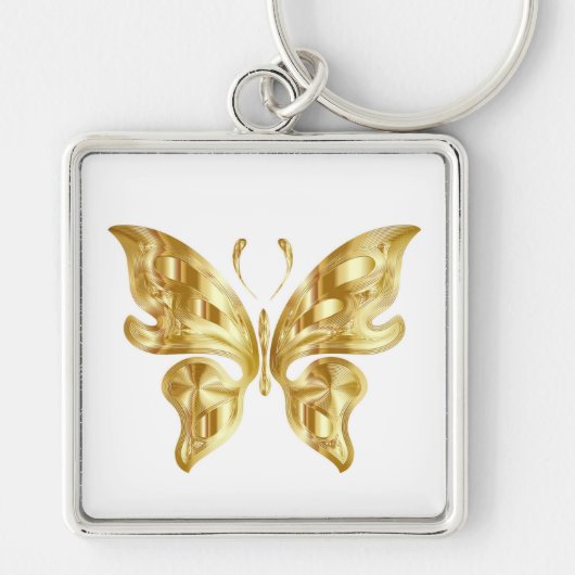 PORTE-CLÉS GOLDEN BUTTERFLY (Devant)