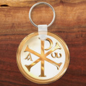 Porte-clés Golden Chi-Rho (Recto)