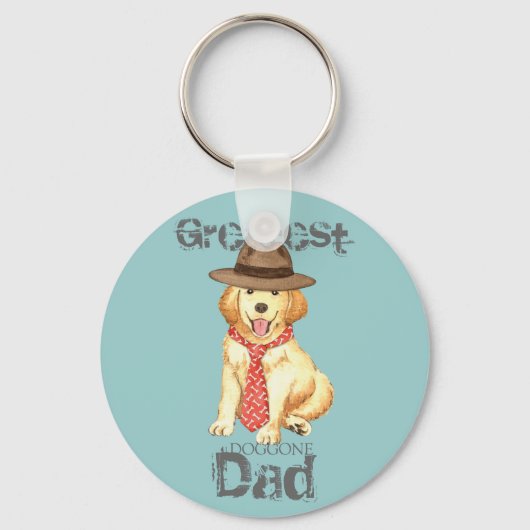 Porte-clés Golden Dad (Recto)