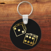 PORTE-CLÉS GOLDEN DICE (Recto)