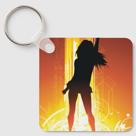 Porte-clés Golden Disco (Recto)