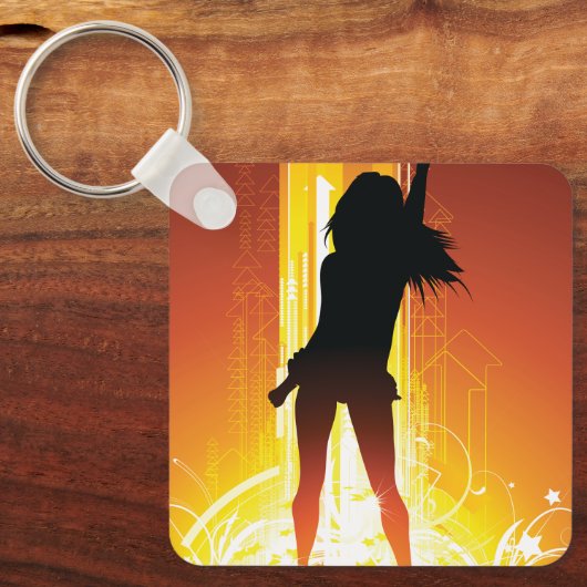 Porte-clés Golden Disco (Recto)