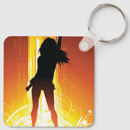 Porte-clés Golden Disco (Dos)