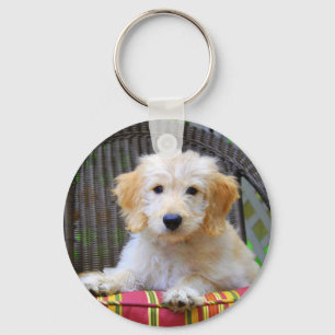 Porte-clés Golden Doodle Porte - clé chiot