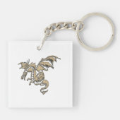 Porte-clés Golden Dragon (Dos)