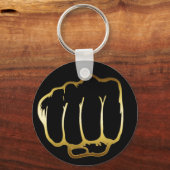 PORTE-CLÉS GOLDEN FIST (Recto)