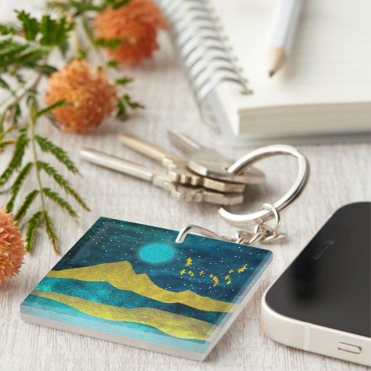 Porte-clés Golden Flock (Devant Droit)