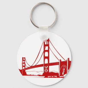 Porte-clés Golden Gate Bridge - San Francisco, CA