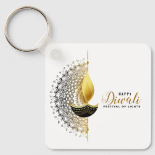 Porte-clés Golden Glow : Un Diwali Bénédiction