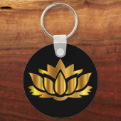 Porte-clés Golden Lotus Flower Porte - clé (Recto)
