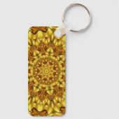 Porte-clés Golden Mandala Antique Abstract Design-63495 (Verso)