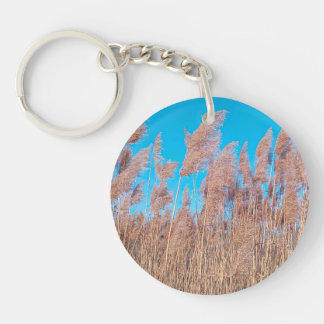 Porte-clés Golden Prairie Grasses Nature Photo Keychain 
