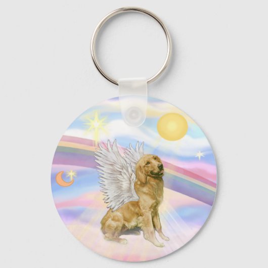 Porte-clés Golden Retriever (Recto)