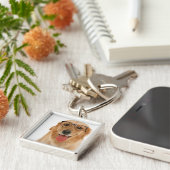 Porte-clés Golden retriever 3 (Côté)