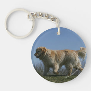 Porte-clés Golden retriever courant 3