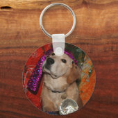 Porte-clés Golden Retriever Fortune Teller (Recto)