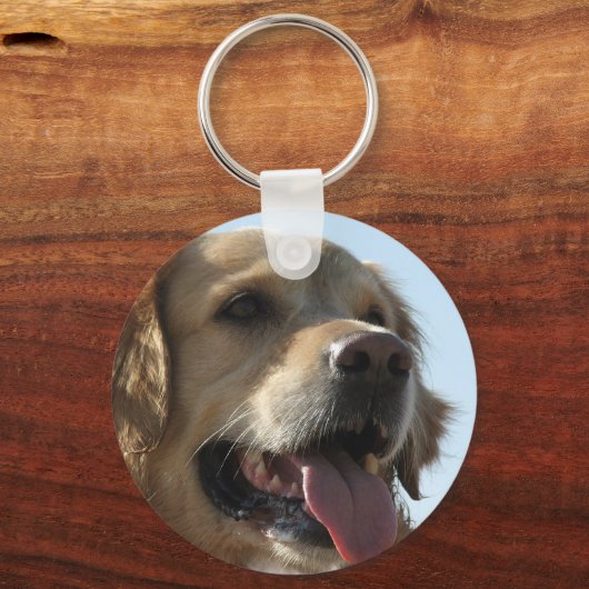 Porte-clés Golden Retriever Keychain (Recto)