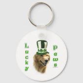 Porte-clés Golden Retriever Lucky Paws Porte - clé (Verso)