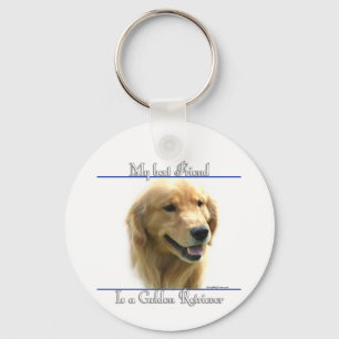 Porte-clés Golden Retriever meilleur Porte - clé ami