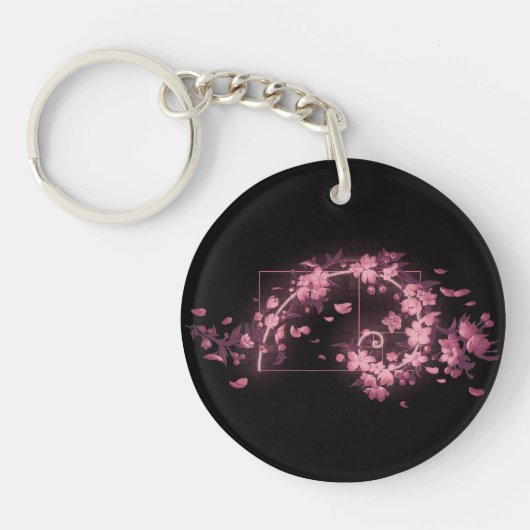 Porte-clés Golden Sakura (Devant)