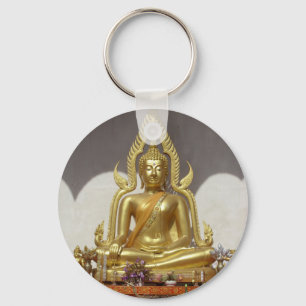Porte-clés Golden Thai Buddha