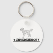Porte-clés Goldendoodle (Recto)
