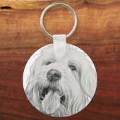 Porte-clés Goldendoodle (Recto)