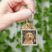 Porte-clés Goldendoodle (main)