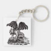 Porte-clés Golem Gargoyle (Dos)