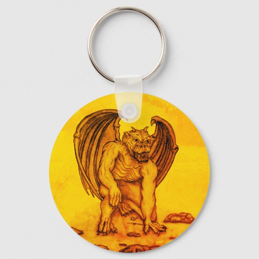 Porte-clés Golem Gargoyle (Recto)