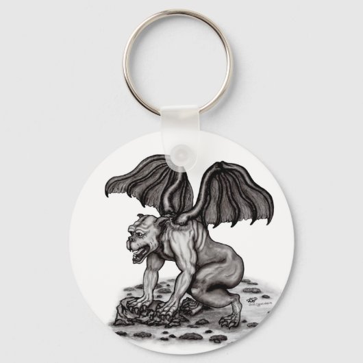 Porte-clés Golem Gargoyle (Recto)