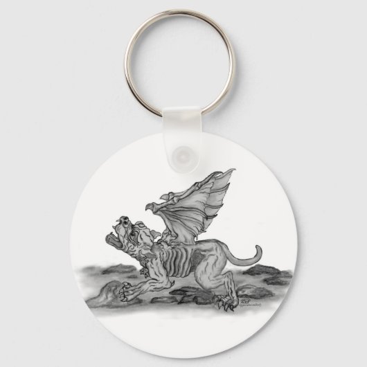 Porte-clés Golem Gargoyle (Recto)