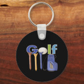 Porte-clés Golf (Recto)