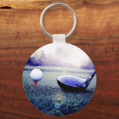 Porte-clés Golf Ball & Bat (Recto)