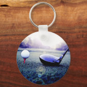 Porte-clés Golf Ball & Bat (Recto)