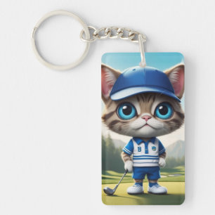 Porte-clés Golf Cat