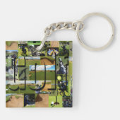 Porte-clés Golf Collage (Dos)