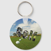 Porte-clés Golf Course And Logo, Key Ring (Recto)