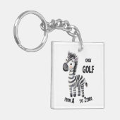 Porte-clés Golf de A à Z, Zèbre (Devant gauche)