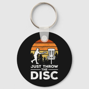 Porte-clés Golf de disque Frisbee golf Il suffit de lancer le