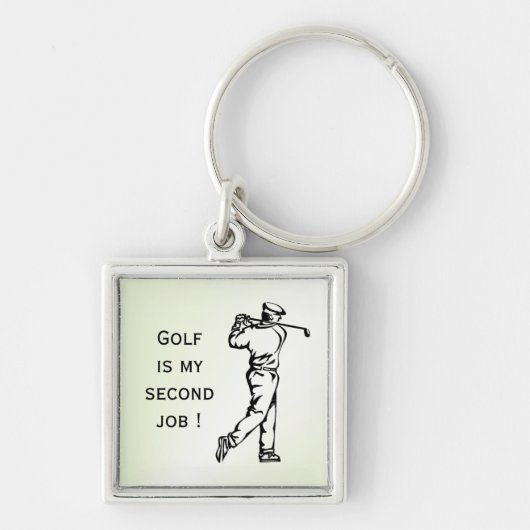 Porte-clés Golf Drôle (Devant)