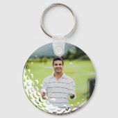 Porte-clés Golf Lover Créez votre propre Porte - clé Keepsaké (Recto)