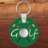 Porte-clés Golf Porte - clé (personnalisable) (Recto)